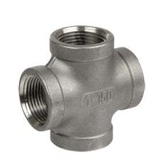 3  150# 316 Stainless Steel Cast Threaded Cross Heavy Online Hot Sale